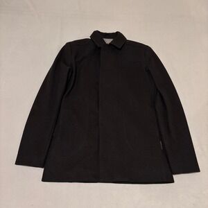 Icebreaker 380 Pure Plus Mens Merino Wool Jacket Zip Button Coat Size Medium